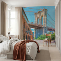 Brooklyn Bridge wall mural