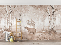 Brown Bear King Wallpaper Murals - Giffywalls