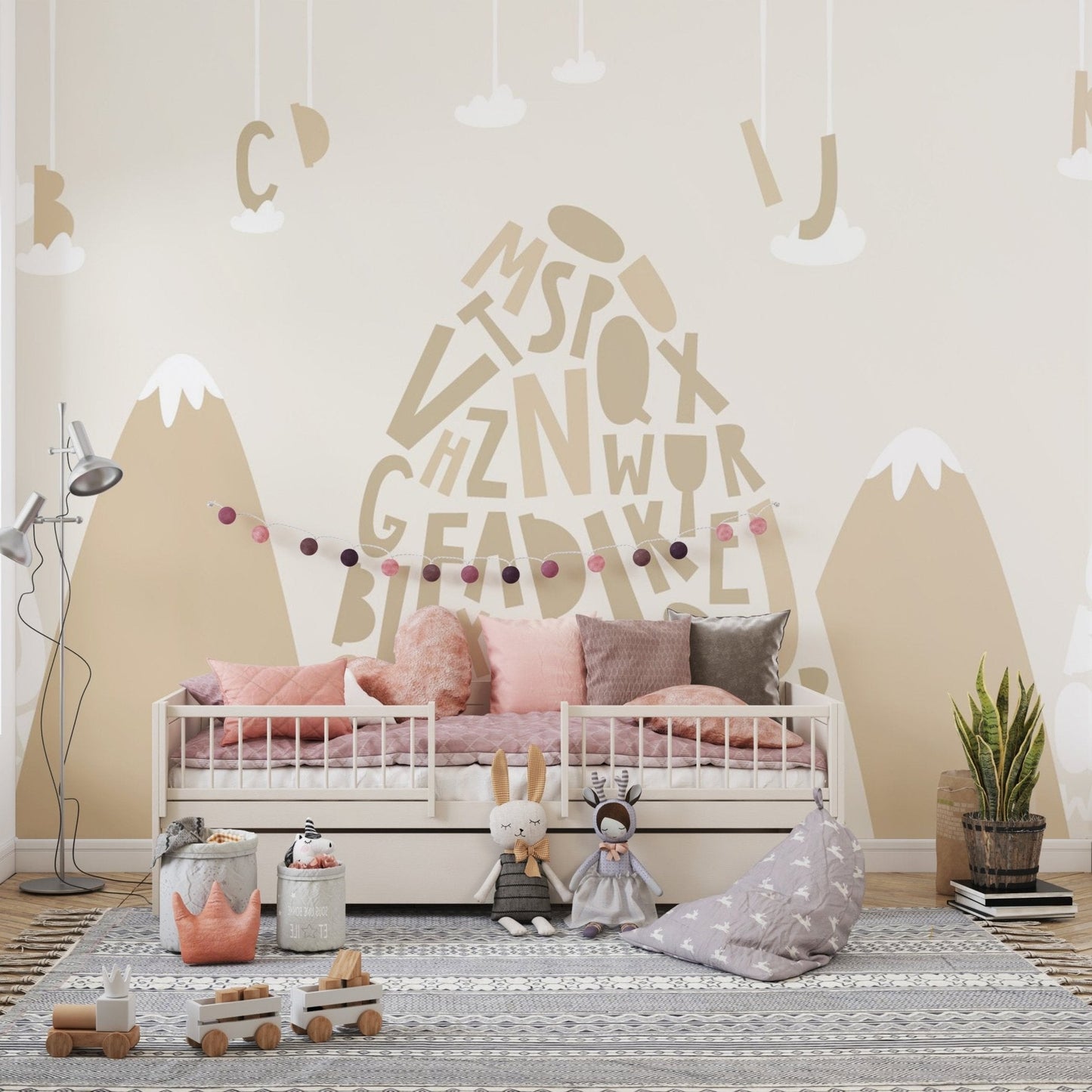 Alphabet adventure mountain wallpaper
 B012