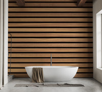 Horizontal Stripes Wood Various Design Wallpaper - Giffywalls