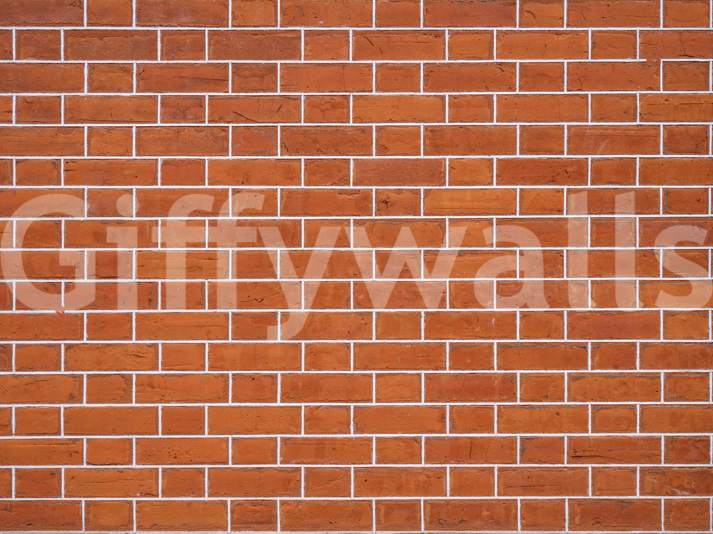 Exposed brick look wall mural design