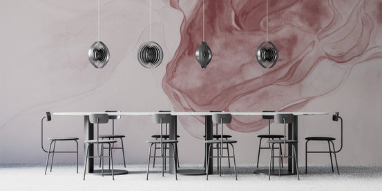 Brown Watercolour Abstract Wallpaper C509