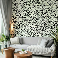Hand-drawn scribble wallpaper.

