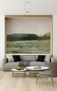A serene flowing sea wall mural for your decor., GD5576