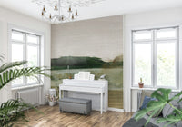 A beautiful modern art wall mural of delicate water., GD5576
