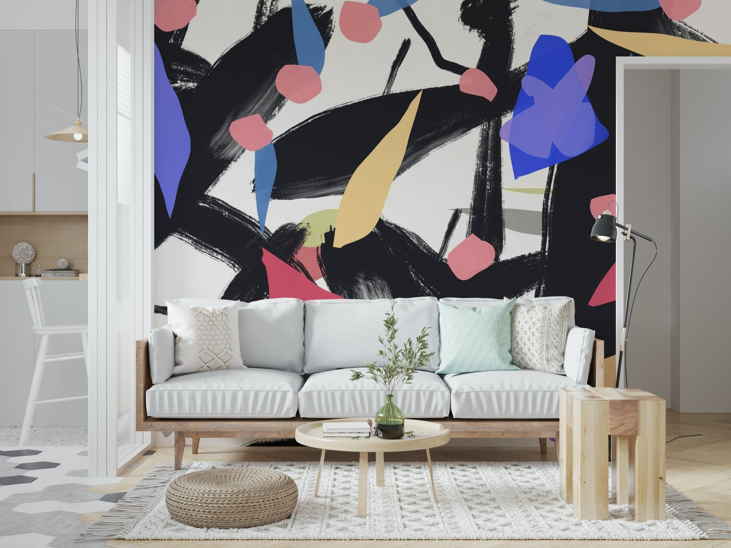 Brushstroke Symphony Wall Mural -2632272