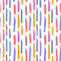 A detail of the brushstrokes and tones in the design.

