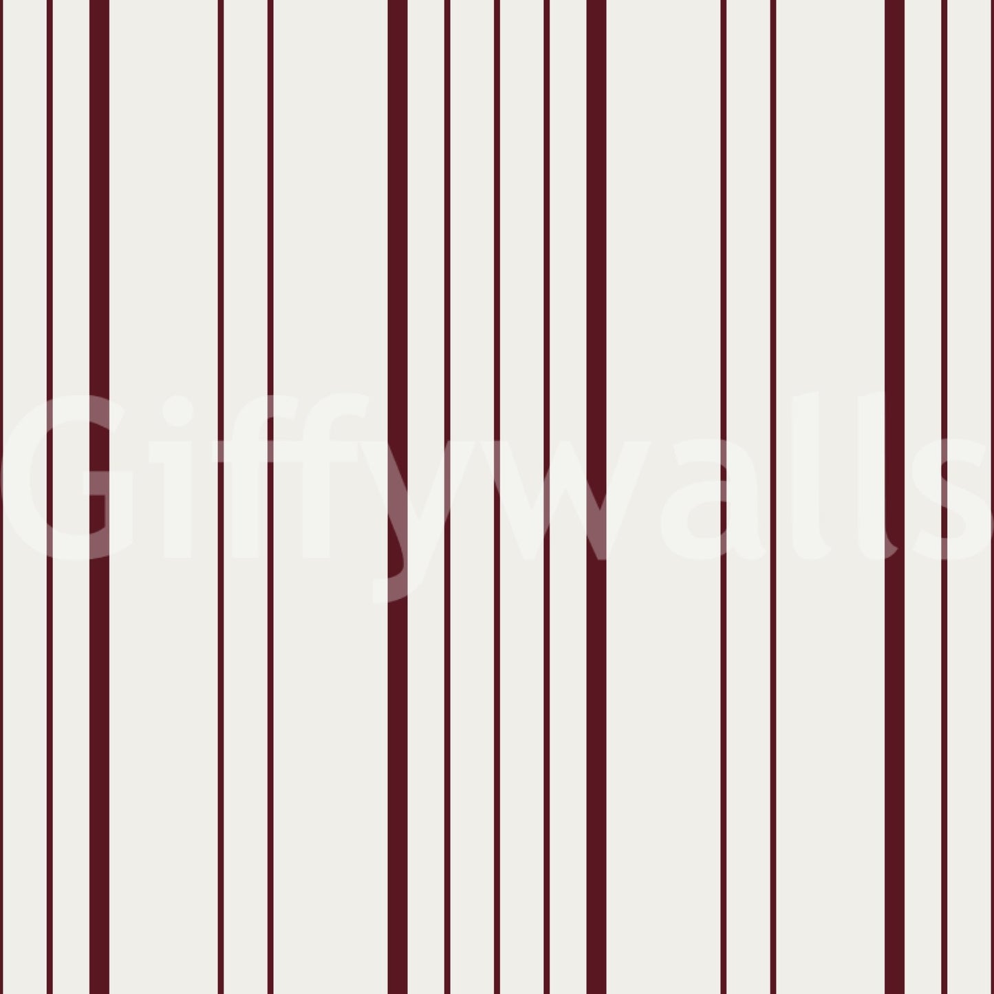 Burgundy Stripe Wallpaper⁠