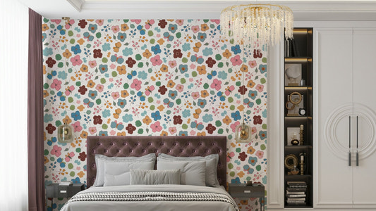 There's a strong sense of natural charm, tranquility, and playful elegance.
