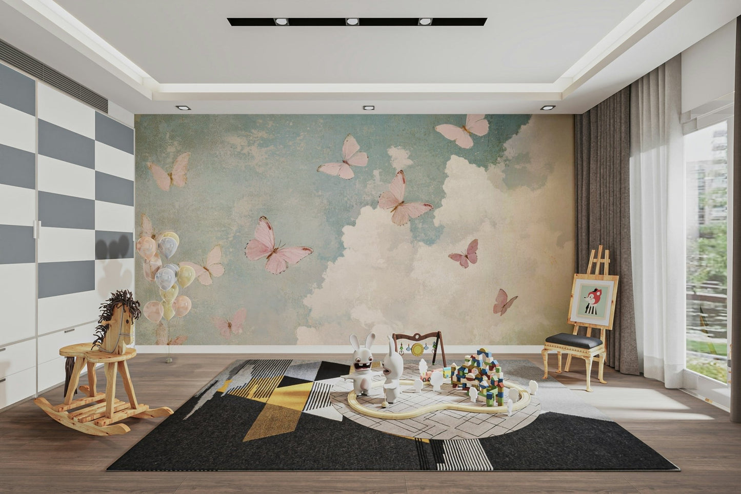 dreamy and peaceful wall decor

