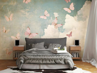 serene wallpaper for a bedroom

