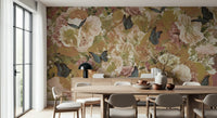 An artistic nature inspired mural for home decor., GD5689