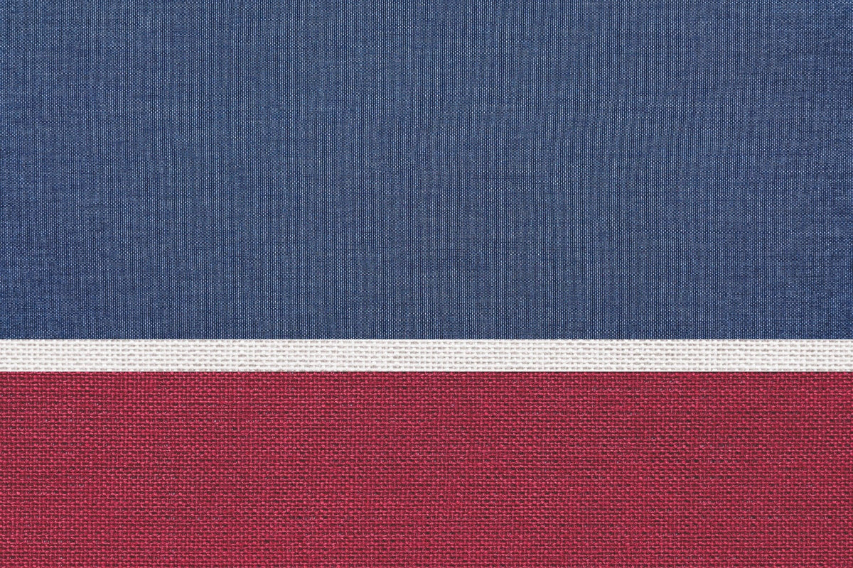 Blue & Red Fabric Texture Wallpaper Mural