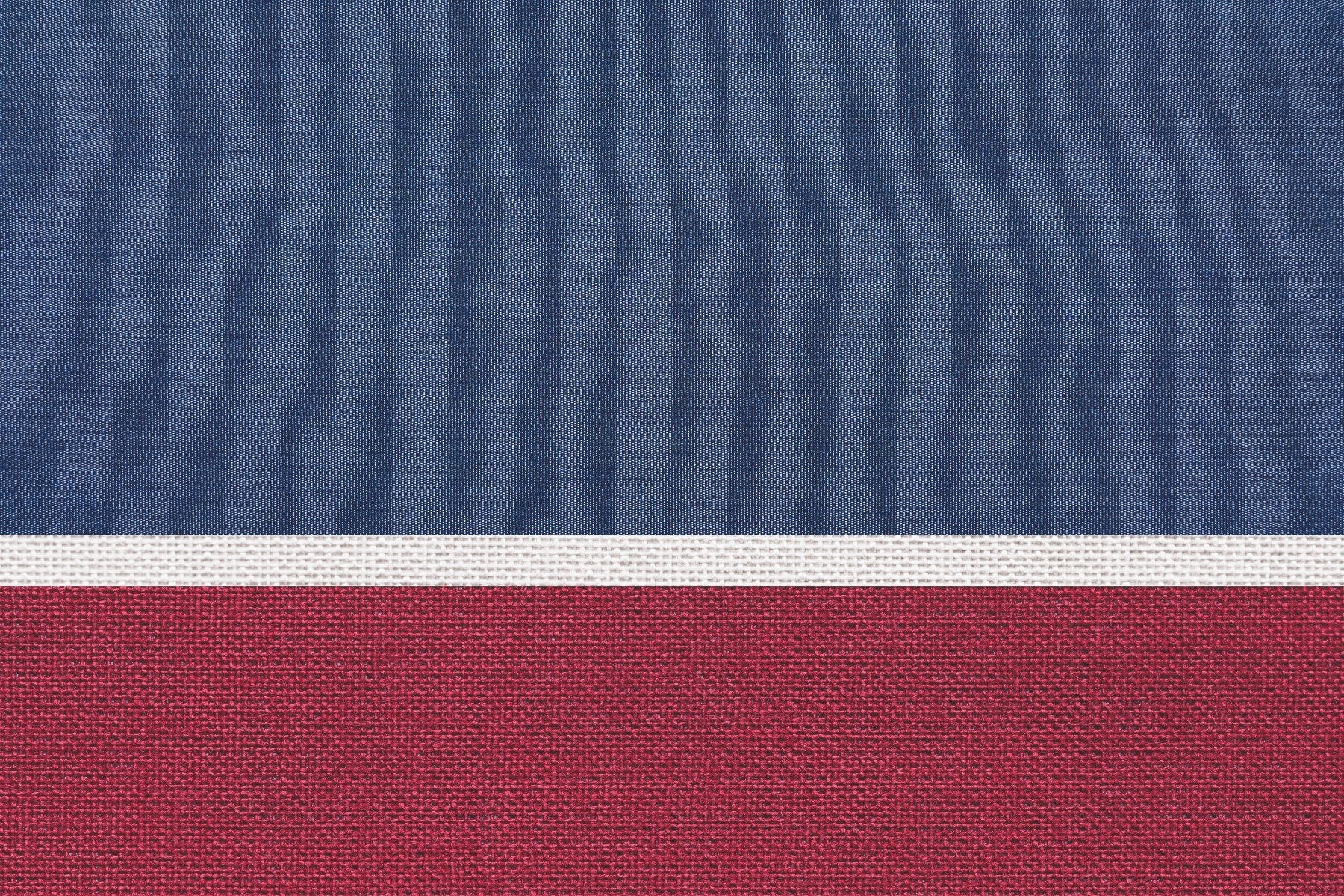 Blue & Red Fabric Texture Wallpaper Mural