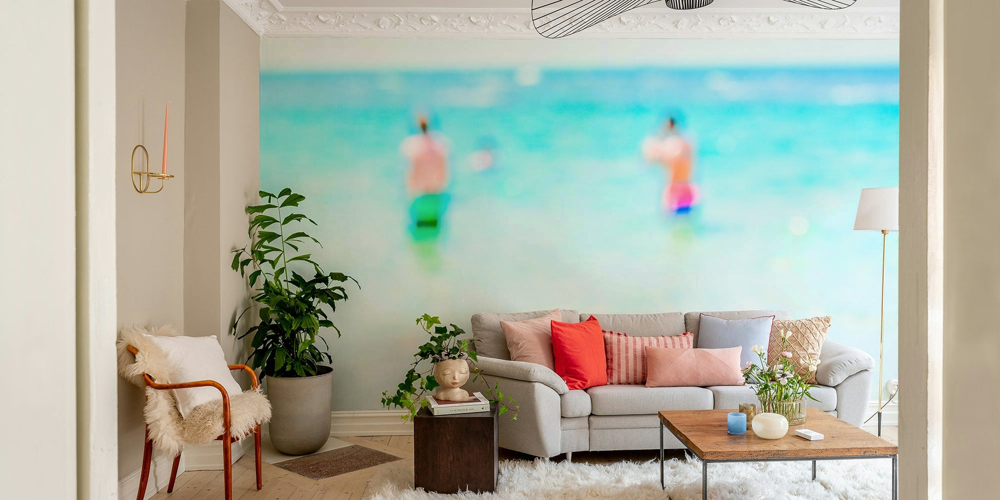 By the sea #5 Wall Mural