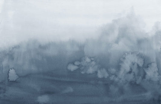 Blue Tone Ombre Wall Mural