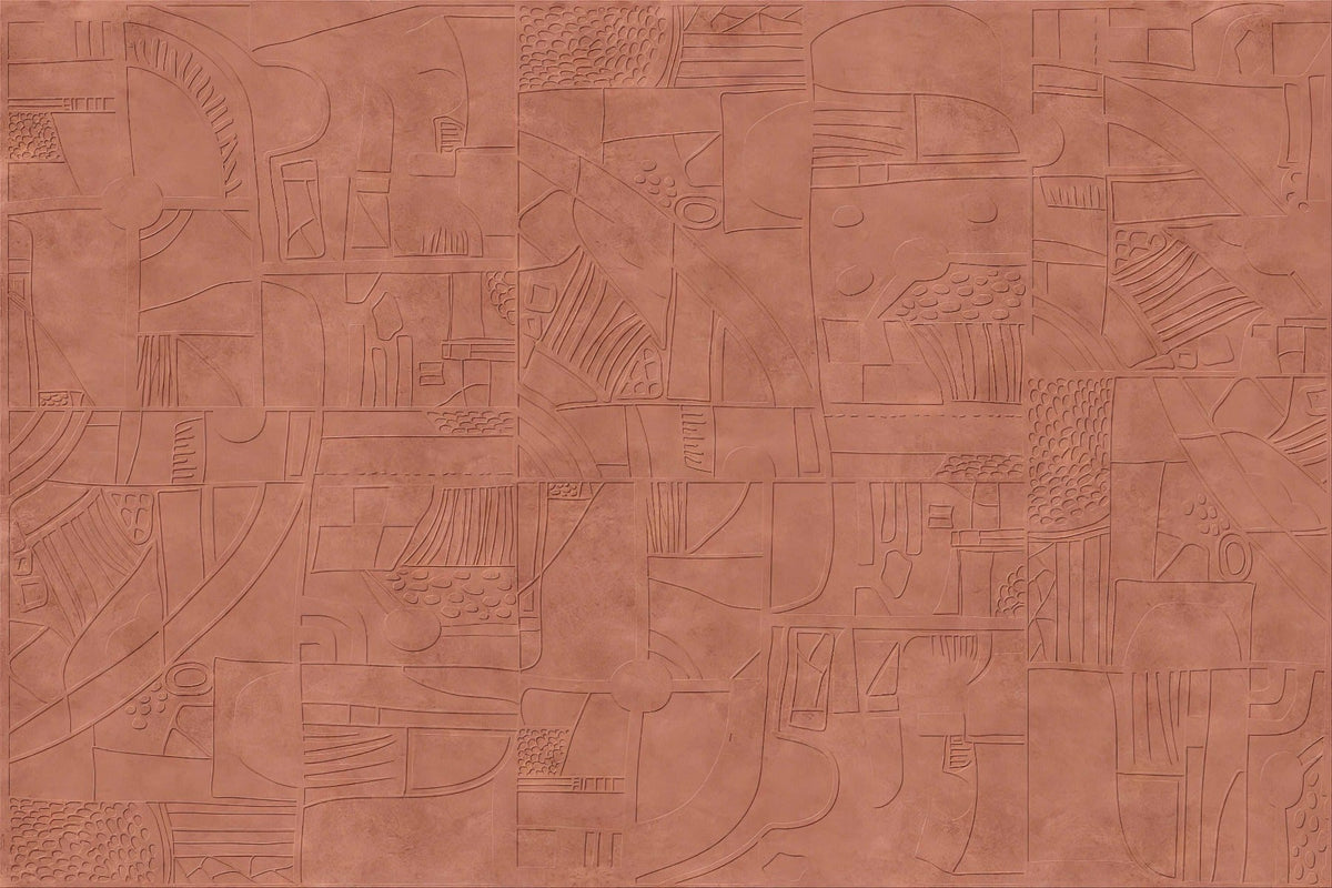 Mystic Terracotta Wall Mural
