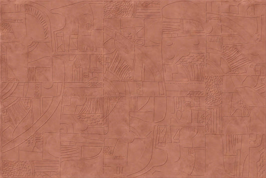 Mystic Terracotta Wall Mural
