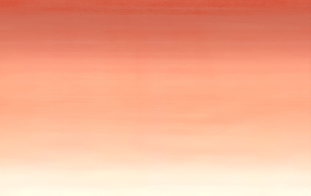 Peach Ombre Wall Mural in your room — zoomed