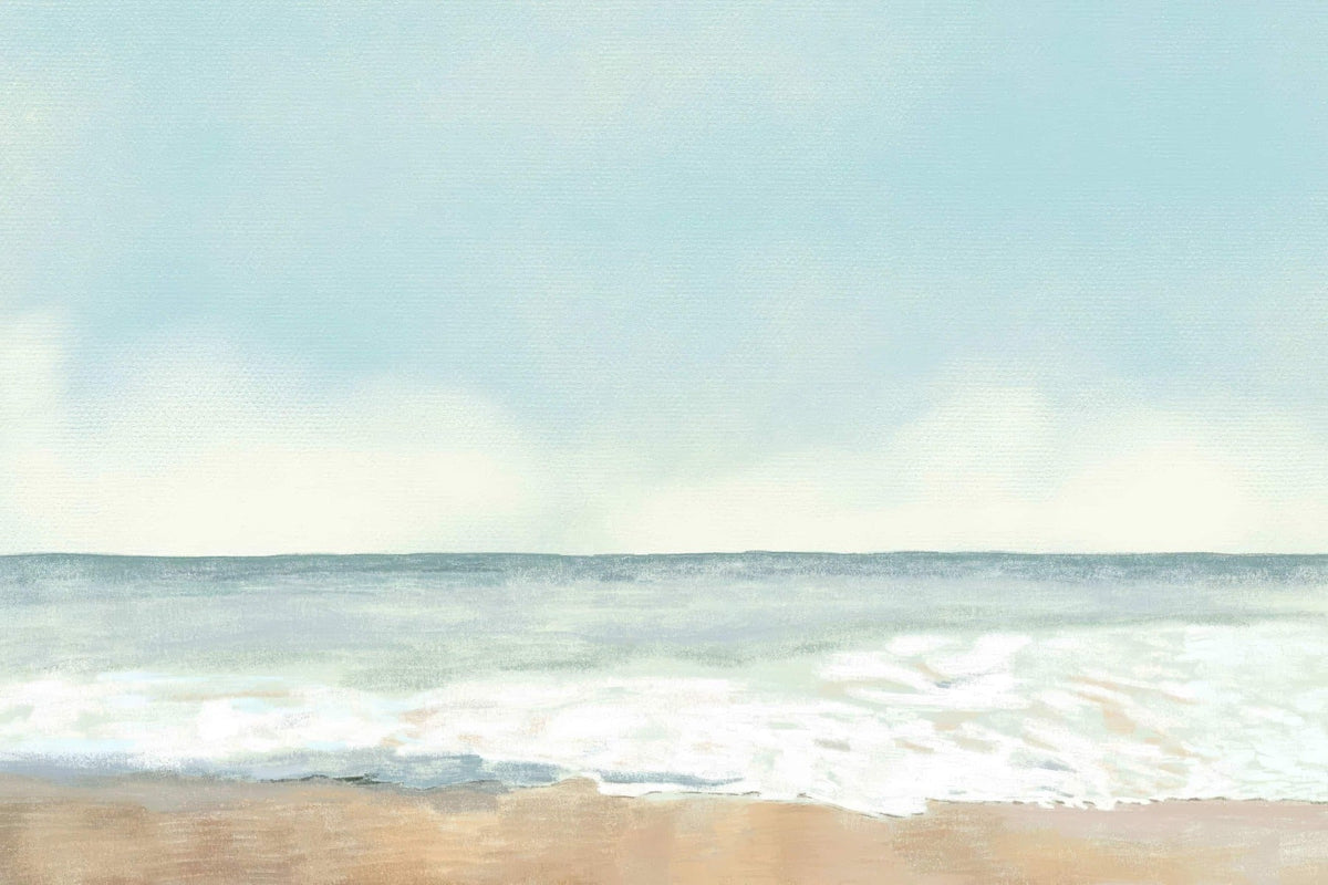 Serene Seashore Serenade Mural