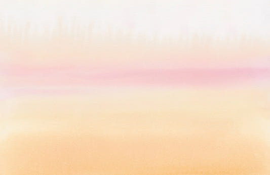 Sunset Watercolor Ombre Wallpaper Mural