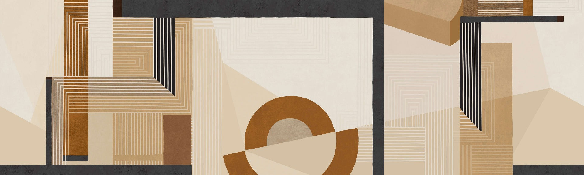 Geometric Modern Art Wall Mural