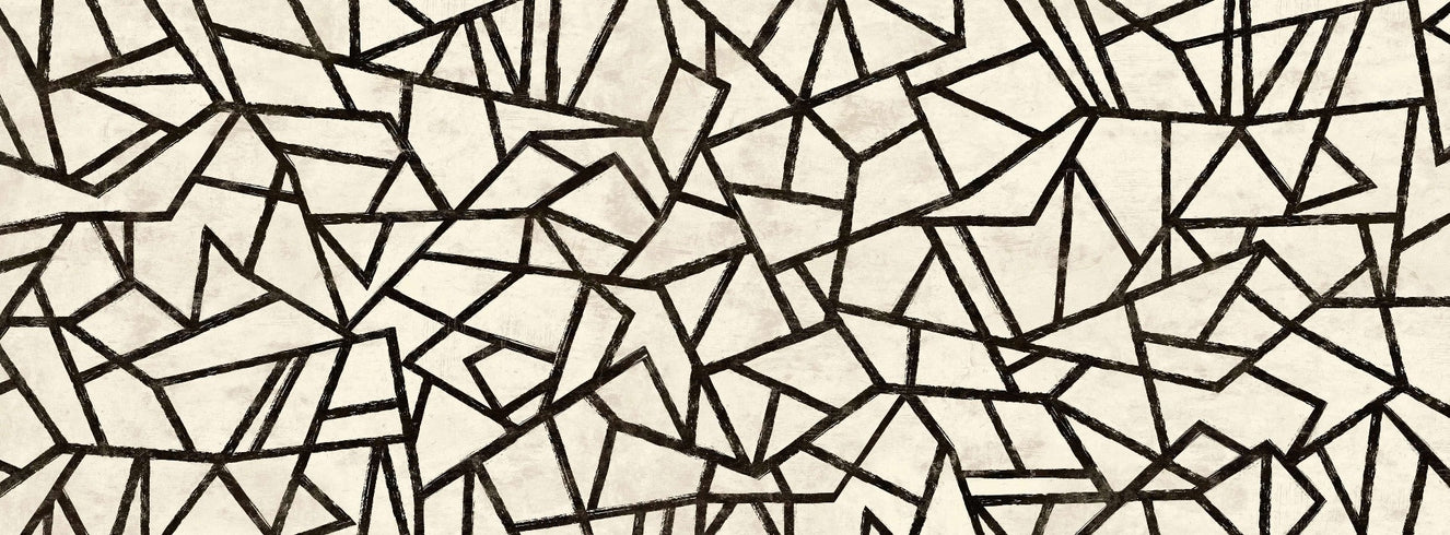 Geometric Pattern Wall Mural