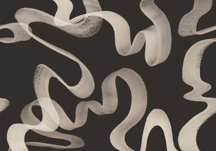 Abstract Swirls Wall Mural