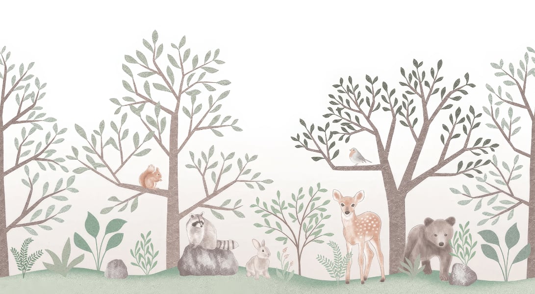 Enchanted Forest Wall Mural