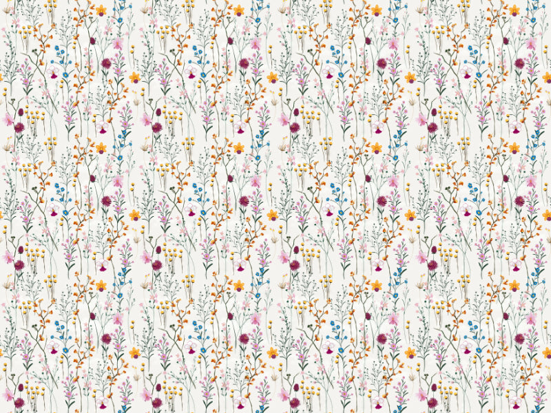 Vibrant Flowers Wallpaper
