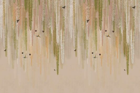 Hanging Eden Green Mural
