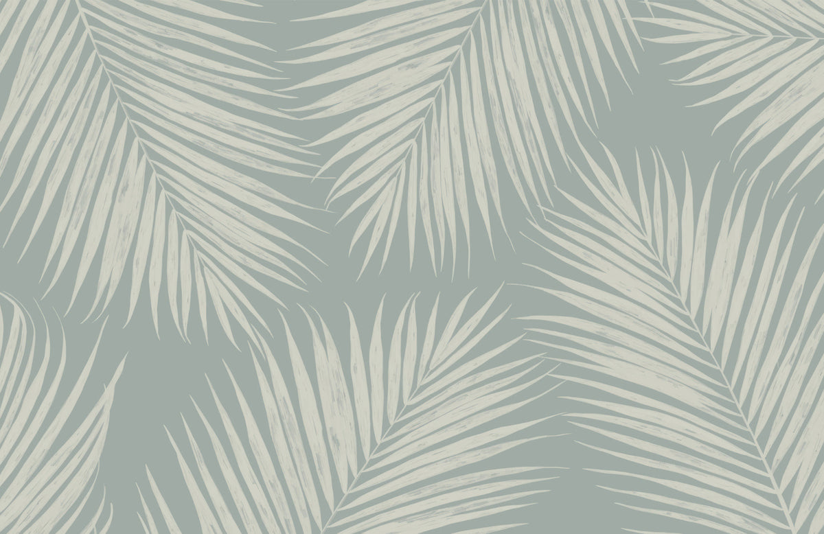 Serenity Palm Whispers Wallpaper
