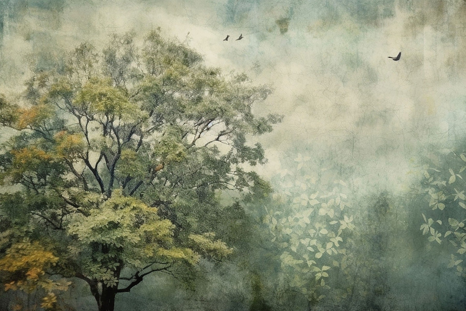Forest Paradise Wall Mural
