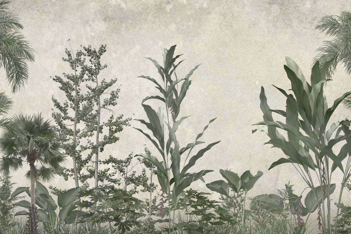 Verdant Valleys Wallpaper Mural in your room — zoomed