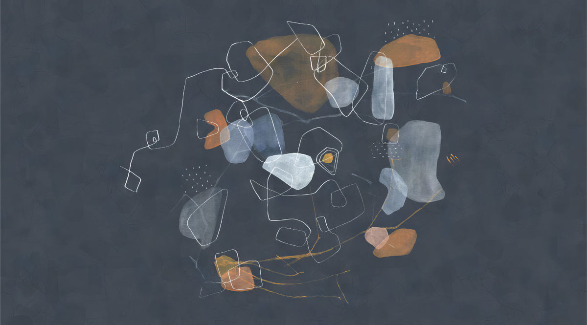 Cosmic Rhythm Wallpaper Mural