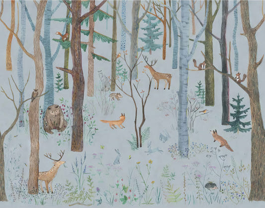 Mystical Wildlife Wallpaper Mural