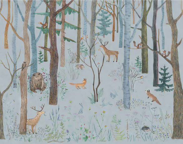 Mystical Wildlife Wallpaper Mural