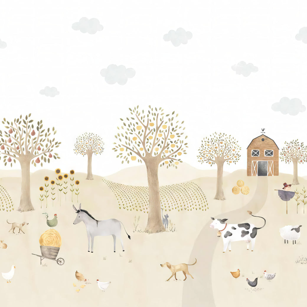 Bucolic Bliss Wallpaper Mural