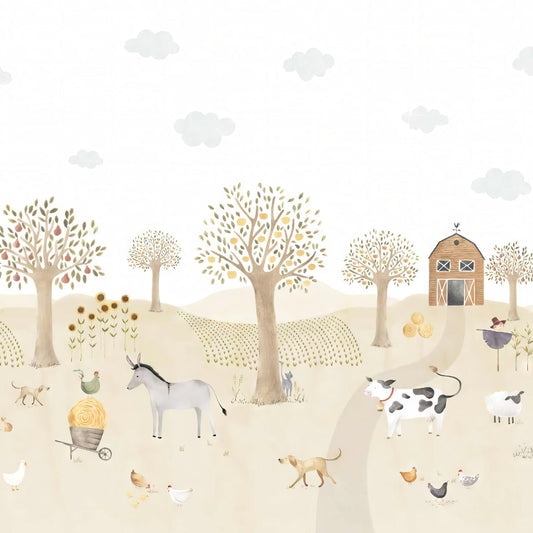 Bucolic Bliss Wallpaper Mural