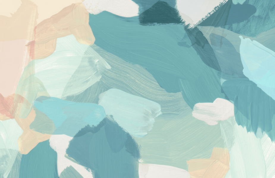 Abstract Brushstroke Wall Mural