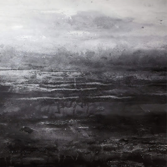 Mystic Charcoal Vistas Mural