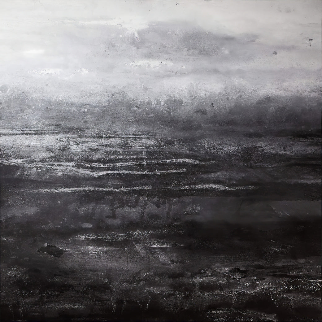 Mystic Charcoal Vistas Mural