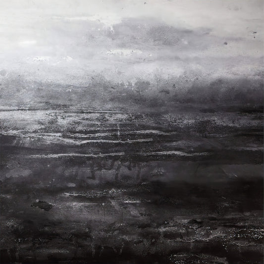 Mystic Charcoal Vistas Mural