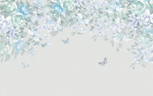 Butterfly Garden Wall Mural