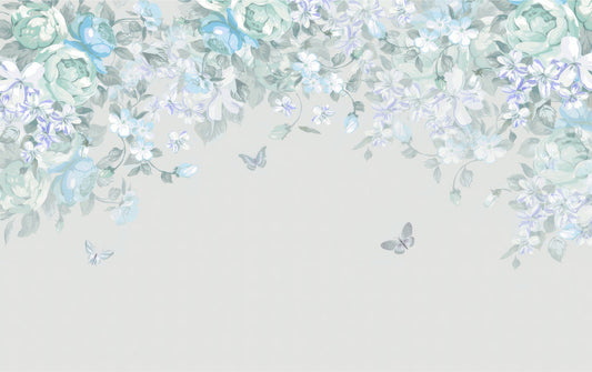 Butterfly Garden Wall Mural