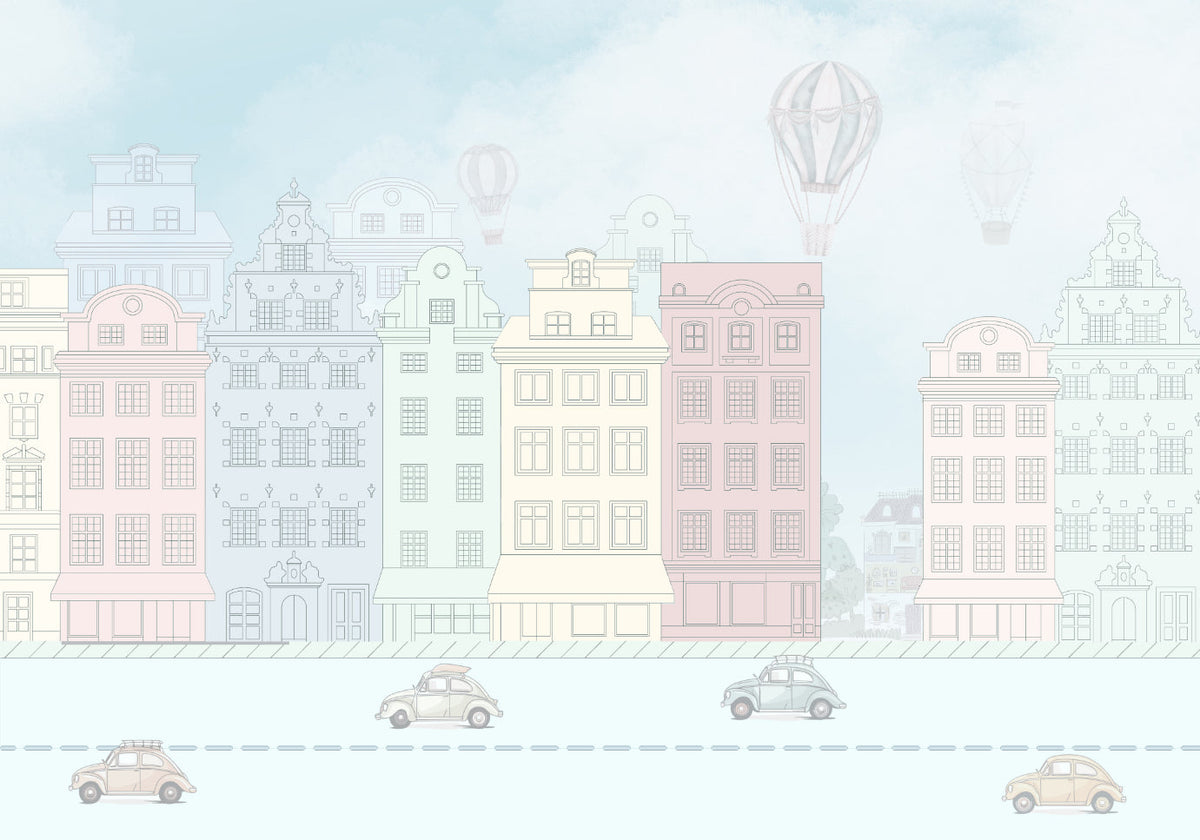 Vintage Boulevard Wallpaper Mural