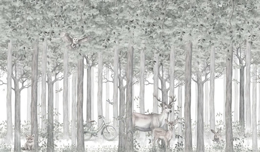Mystical Fauna Wall Mural