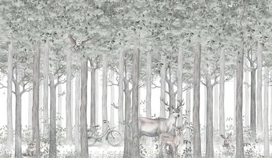 Mystical Fauna Wall Mural