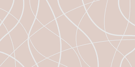 Abstract Beige Line Wallpaper Mural