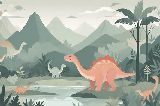 Kids Dinosaur Wallpaper Mural